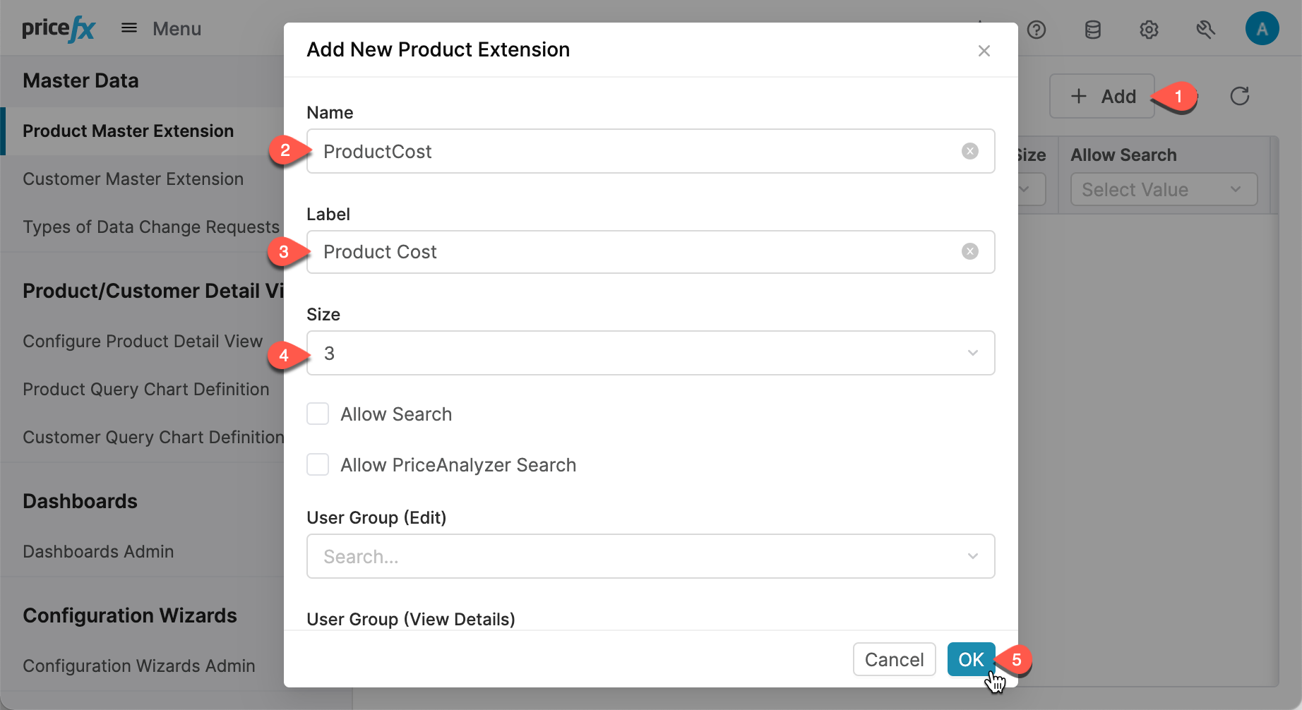 add new product extension